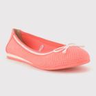 Girls' Lynn Sport Bottom Ballet Flat - Cat & Jack Coral (pink)