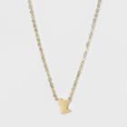 Target Minnesota Mini Solid Icon Necklace - Gold, Gold