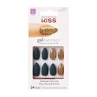 Kiss Nails Kiss Gel Nails To The Max Black And Gold