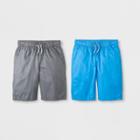 Boys' 2pk Pull-on Shorts - Cat & Jack Blue