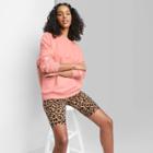 Women's Oversized Sweatshirt - Wild Fable Pink