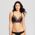 Women's Dream V-wire Lightly Lined Bikini Top - Shade & Shore Black