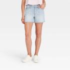 Women's High-rise Curvy Midi Jean Shorts - Universal Thread