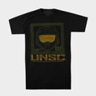 Men's Halo Short Sleeve Graphic T-shirt - Charcoal Gray