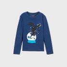 Boys' Dragon Graphic Long Sleeve T-shirt - Cat & Jack Blue