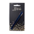 La-ta-da Faux Suede Navy Bar Barrette - 1pc, Girl's, Gold