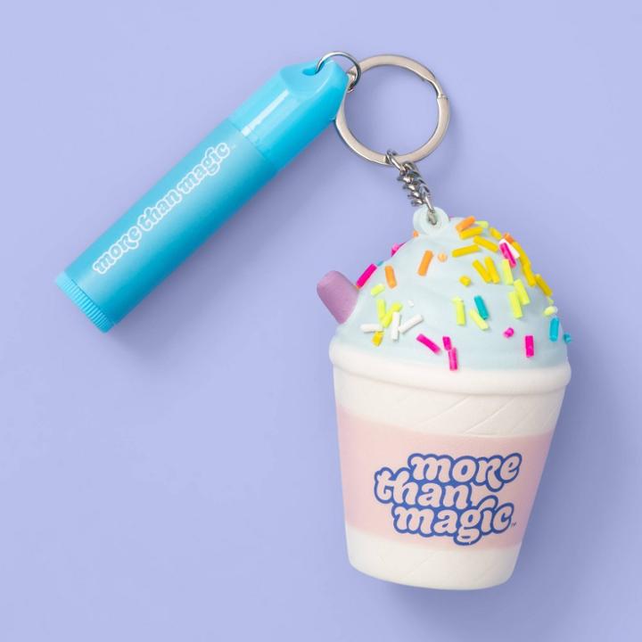 More Than Magic Donut Icing Lip Balm & Squish Toy - 0.14oz - More Than