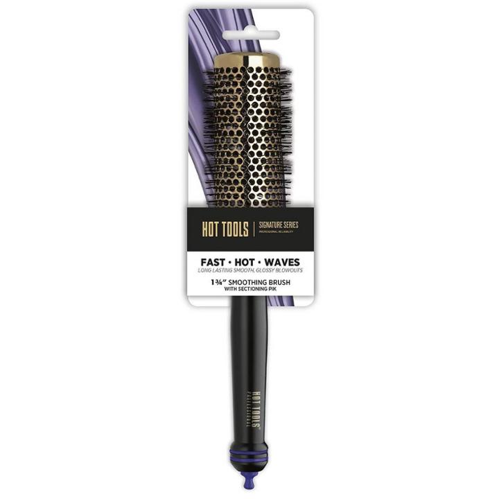 Hot Tools Signature Series Medium Course Bristle Round Brush - 1 3/4, Adult Unisex, Black
