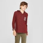 Boys' Long Sleeve Sweatshirt - Cat & Jack Maroon