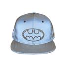 Warner Brothers Men's Batman Reflective Baseball Hat - Silver