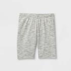 Girls' Mid-length Bike Shorts - Cat & Jack Gray