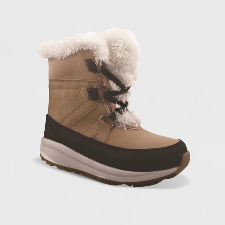 Girls' Kasey Winter Boots - Cat & Jack Tan
