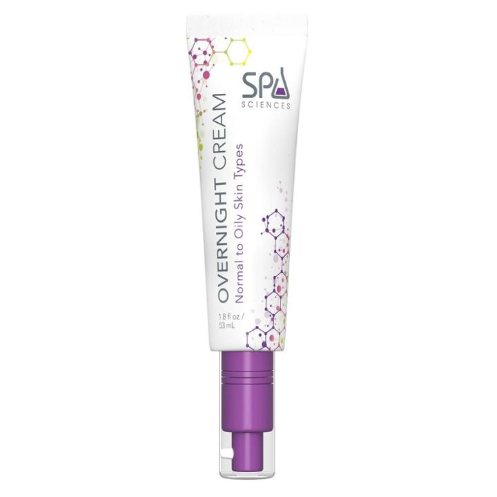 Spa Sciences Overnight Cream For Oily Skin Face Moisturizer