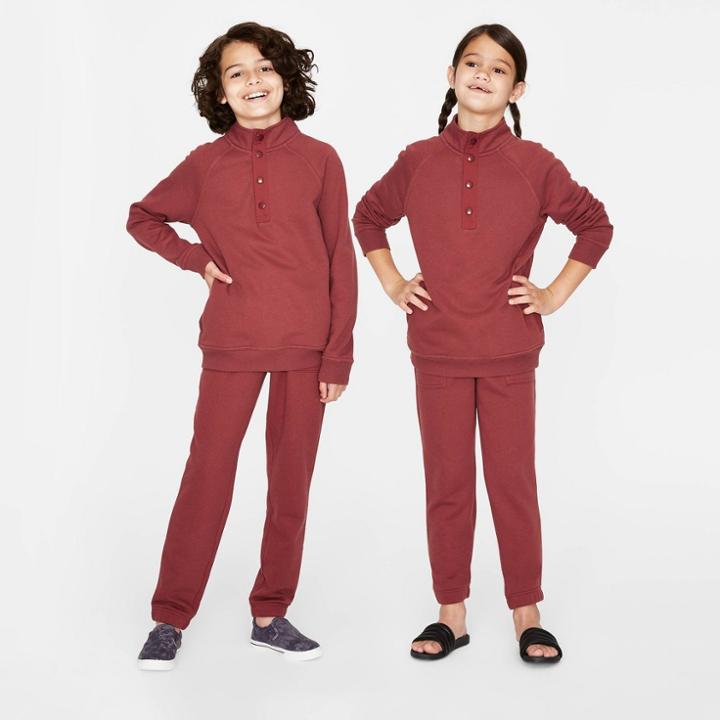 Kids' Pullover Sweatshirt - Cat & Jack Burgundy