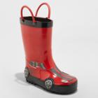 Toddler Boys' Lincoln Rain Boots - Cat & Jack Red