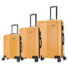 Dukap Stratos Lightweight 3pc Hardside Spinner Luggage Set - Terracota