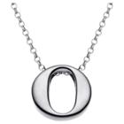 Distributed By Target Women's Sterling Silver 'o' Initial Charm Pendant -