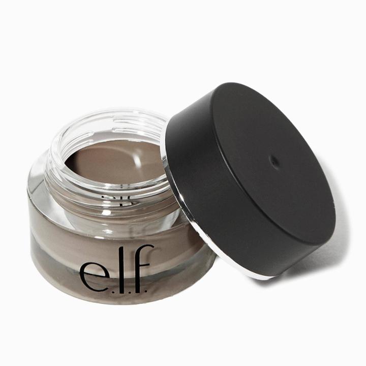E.l.f. Lock On Liner And Brow Cream Medium Brown - .19oz, Adult Unisex