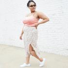 Women's Plus Size Rib-knit Tank Top - Wild Fable Blush Peach