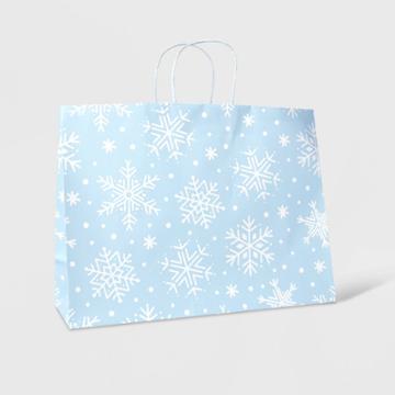 Spritz Extra Large Vogue Bag With Snowflakes -