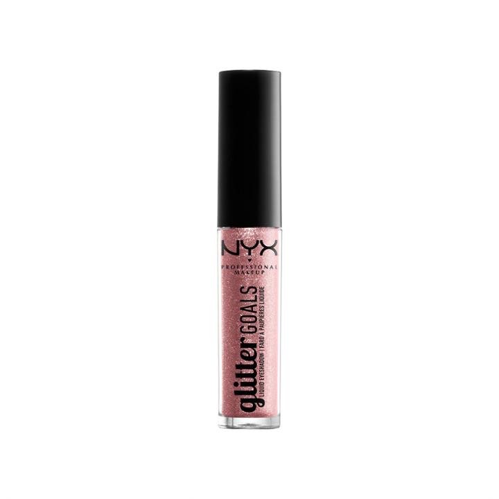 Nyx Professional Makeup Glitter Goals Liquid Eyeshadow Metropical, Adult Unisex