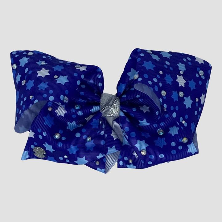 Girls' Jojo Siwa Hanukkah Bow Hair Clip - Blue