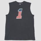 Junk Food Men's Usa Muscle Tank Top - Grey