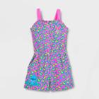 Girls' Disney Lilo & Stitch Leopard Cover Up Dress - Pink 3 - Disney