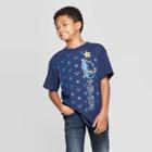 Boys' Team Ninja All Over Print Short Sleeve T-shirt - Navy