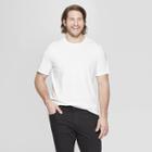 Men's Big & Tall Regular Fit Short Sleeve Lyndale Crew T-shirt - Goodfellow & Co White