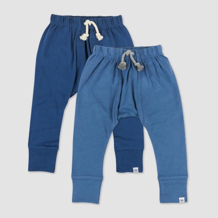Honest Baby 2pk Ombre Pants - Blue