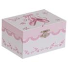 Mele & Co. Clarice Girls' Musical Ballerina Jewelry Box-white, Girl's,