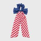 No Brand Stars And Stripes Bow Hair Twister With Tails