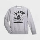 Girls' Disney Minnie Mouse Activewear Pullover - Gray S - Disney