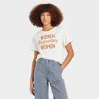 Iml Women's Supporting Women Short Sleeve Graphic T-shirt - Cream