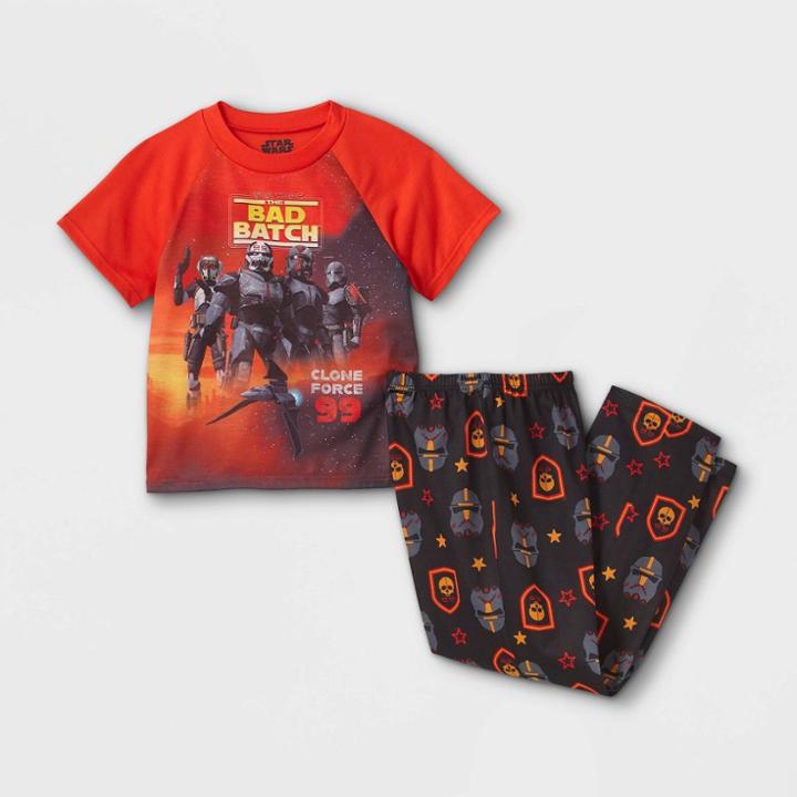 Boys' Star Wars Bad Batch 2pc Pajama
