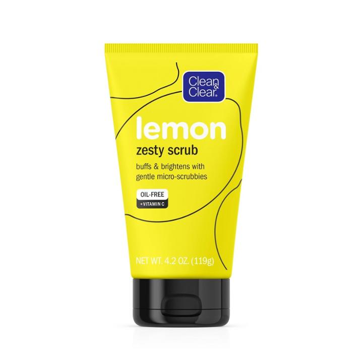Target Clean & Clear Lemon Zesty Oil Free Face Scrub With Vitamin C
