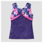 Girls' Freestyle By Danskin Active Wear Tank Top - Dark Purple