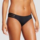 Mossimo Women's Strappy Cheeky Bikini Bottom - Black -