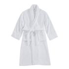 L/xl Luxe Zero Twist Bath Robe White - Charisma