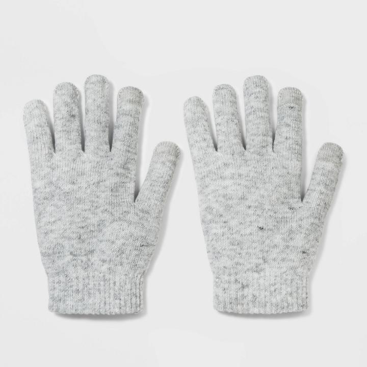 Women's Tech Touch Magic Gloves - Wild Fable Heather Gray
