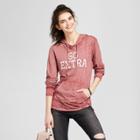 Women's So Extra Graphic Hoodie - Modern Lux (juniors') - Burgundy (red)