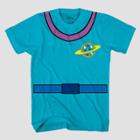 Men's Toy Story Short Sleeve Graphic T-shirt - Turquoise Blue/lime Green
