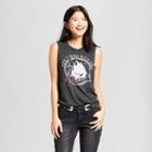 Women's Star Wars Princess Leia Don't Mess With Princess Graphic Muscle Tank Top (juniors') - Black