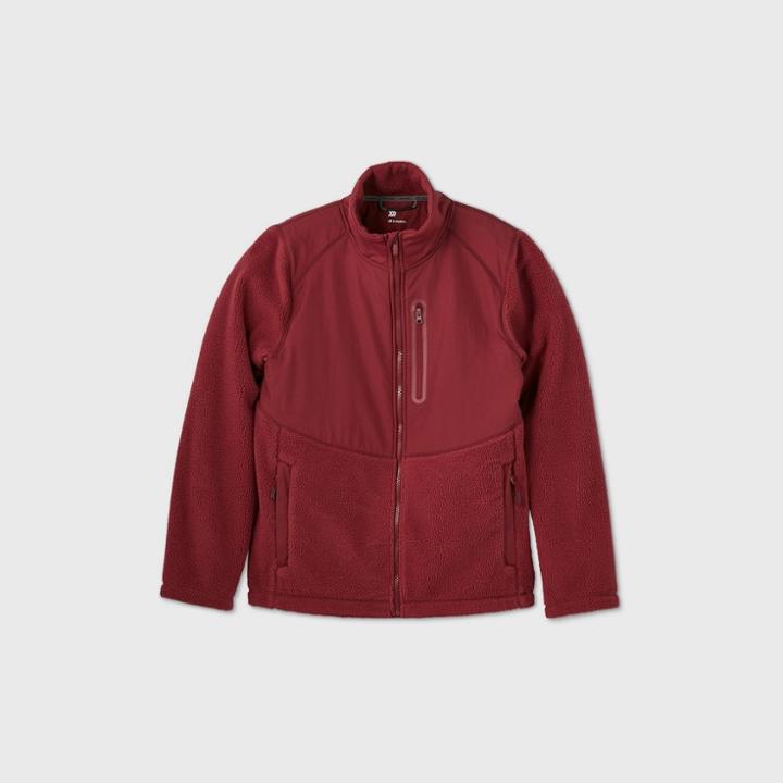 Men's Sherpa Fleece Jacket - All In Motion