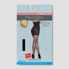 Hanes Premium Hanes Solutions Women's Silky Ultra Sheer High Waist Shaping Hosiery - Black
