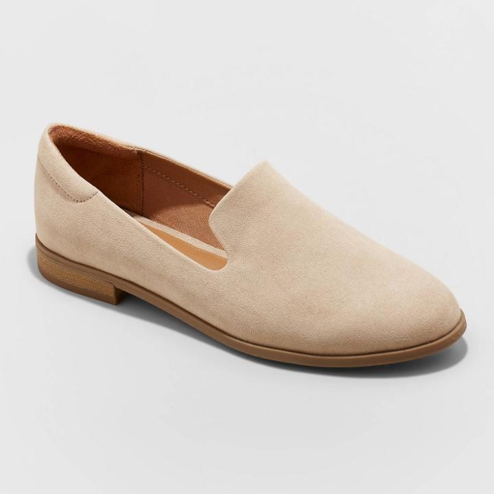 Women's Adeline Loafers - Universal Thread Beige