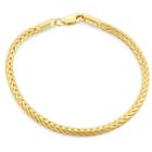 Tiara Foxtail Chain Bracelet In Gold Over