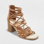 Women's Dv Adira Knotted Heeled Pumps - Taupe (brown)