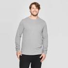Men's Big & Tall Standard Fit Long Sleeve Lyndale T-shirt - Goodfellow & Co Casual Gray